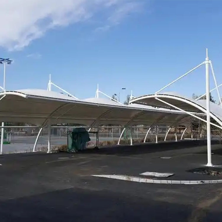 康定市膜结构电动车棚