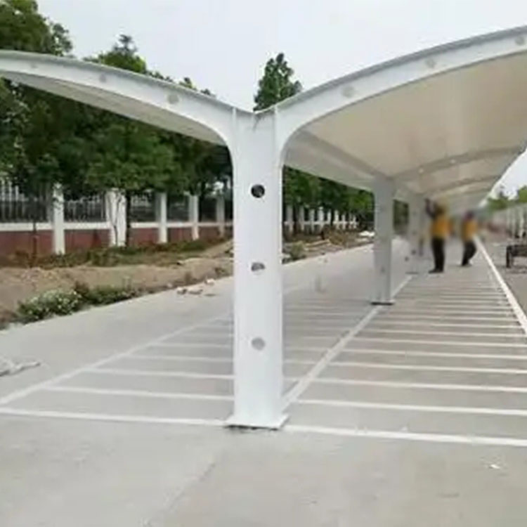 康定市膜结构电动车棚